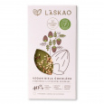 LASKAO VEGAN bílá čokoláda s moringou a lískovými oříšky